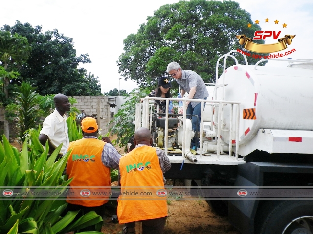 Onsite training in Mozambique for potable tankers, industrial tankers, trucks with cranes, fuel tankers Onsite training in Mozambique for potable tankers, industrial tankers, trucks with cranes, fuel tankers
