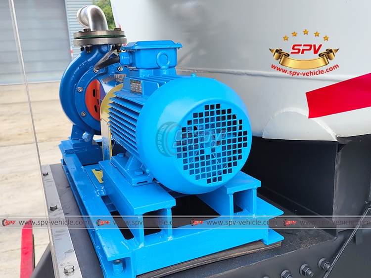 15,000 Litres Stainless Steel Tank Truck - SS Pump Stailess Steel Gland Packing Seal Pump
