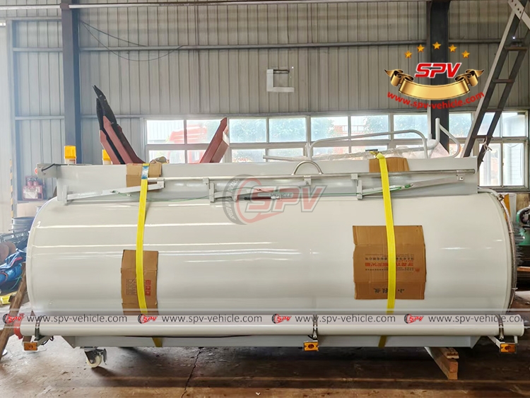 4,000 Litres Fuel Tanker SKD is Ready In SPV Factory