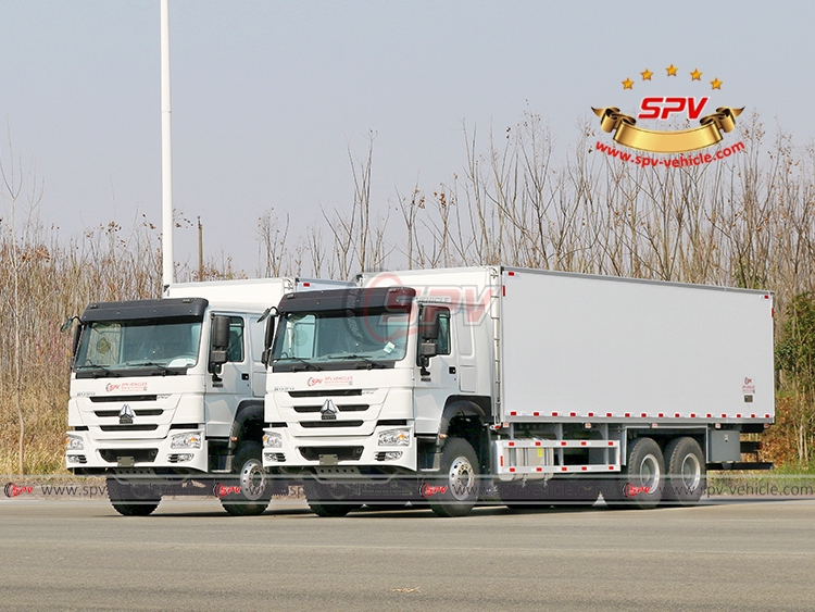 2 Units of Van Truck SINOTRUK