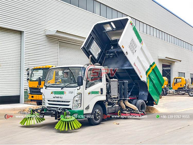 JMC 5 CBM Dust Vacuum Truck