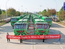 【Nov. 2022】To Africa - 30 Units of Garbage Compactor Trucks IVECO (20 CBM)