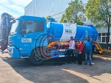【Nov. 2024】To Mozambique - Repeat Order for Sewage Vacuum Truck DONGFENG(8,000 Litres)
