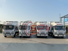 【Nov. 2024】To Kazakhstan – Repeat Order for 4 Units of Chiller Trucks ISUZU (4 Tons)
