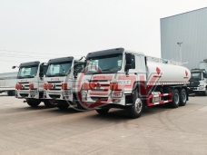 【Jan. 2025】To Djibouti – 3 Units of Fuel Transport Trucks Sinotruck (20,000 Litres)