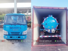 【Sep. 2025】To Philippines- 1 Unit of Sewage Vacuum Truck ISUZU (4,000 Litres)